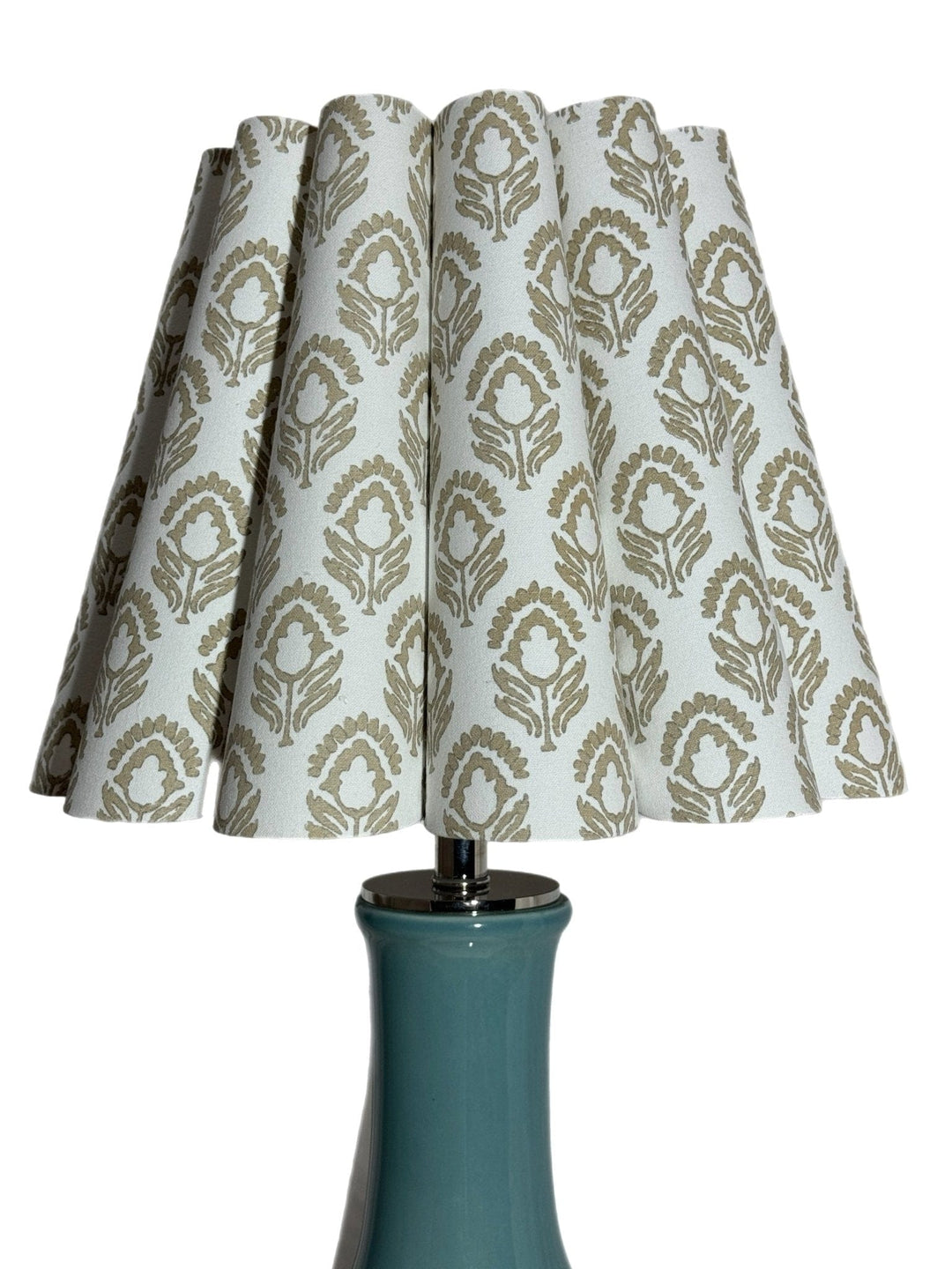 16" Custom Fluted Shade - Lux Lamp Shades