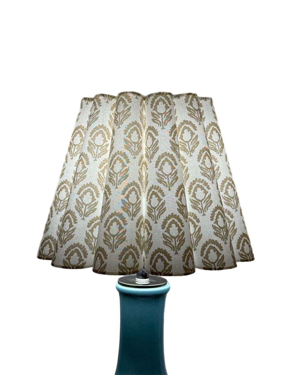 16" Custom Fluted Shade - Lux Lamp Shades