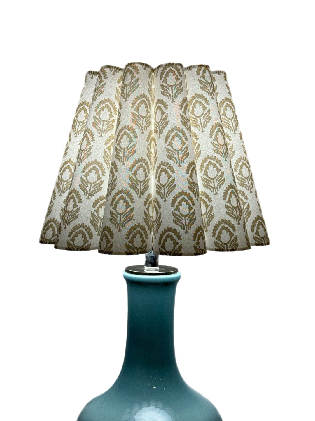 16" Custom Fluted Shade - Lux Lamp Shades