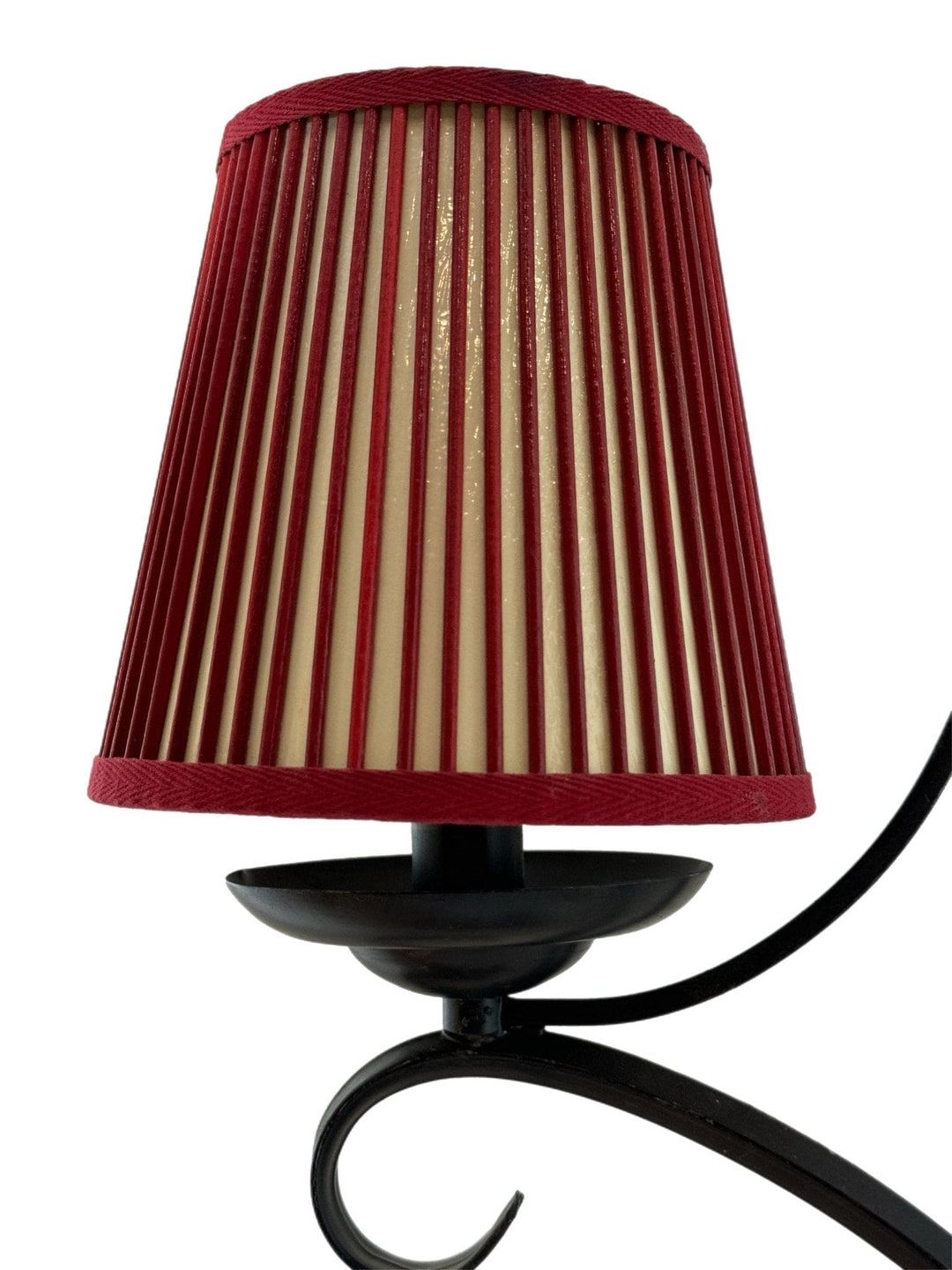 Chandelier Stick Shade 4 3/4" top x 6 1/4" Bottom x 6" (1) in stock - Lux Lamp Shades