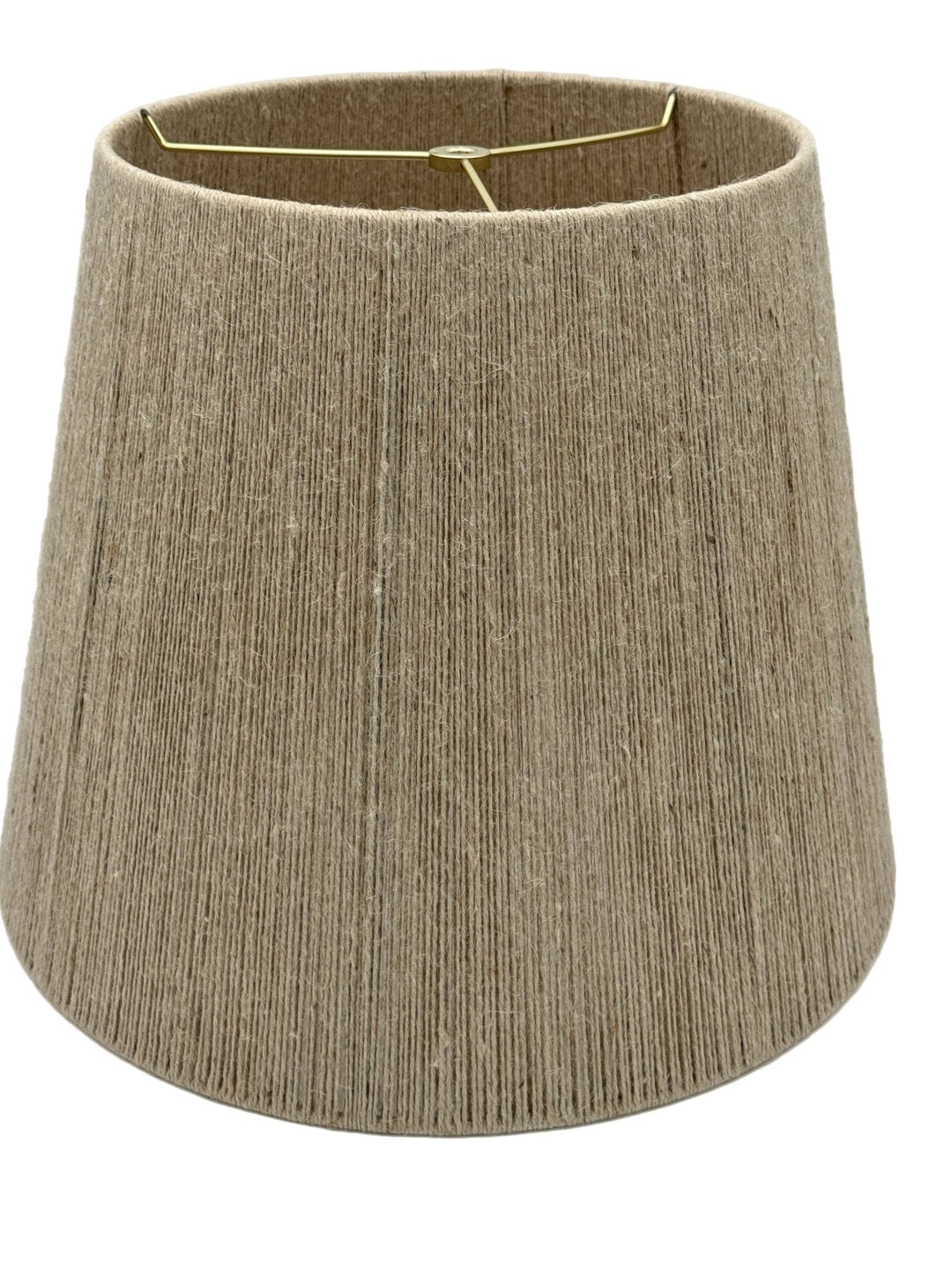 Jute String Pembroke Lamp Shade - 11" top x 16" bottom x 13" slant - Lux Lamp Shades