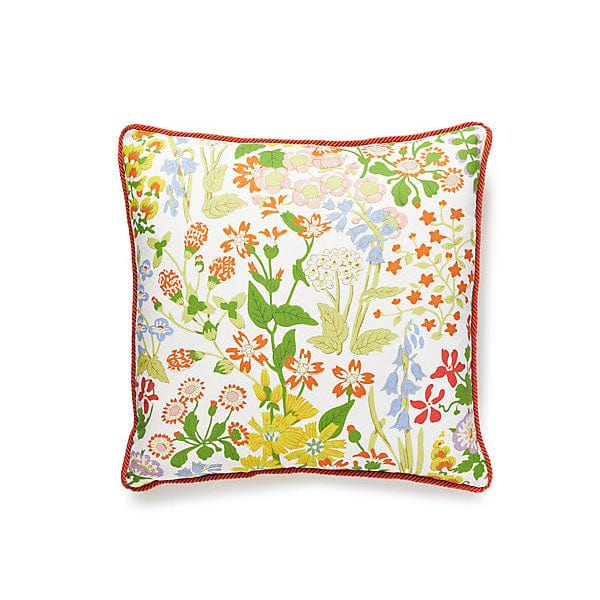 Scalamandré Nymph Floral Small Pillow | Springtime - Lux Lamp Shades