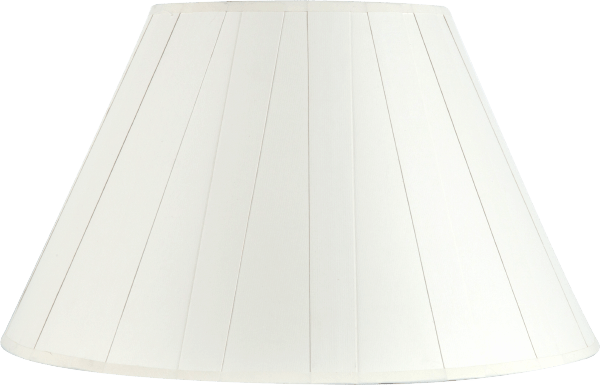 Wholesale - 16" Box Pleat Paper Lamp Shade (6) per box - Lux Lamp Shades