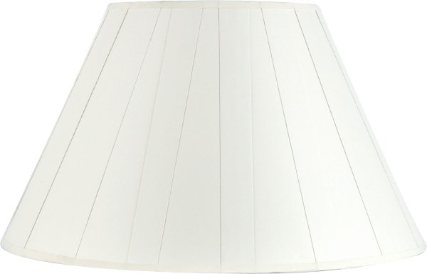 Wholesale Box Pleat Paper Lamp Shade - (6) per box - Lux Lamp Shades