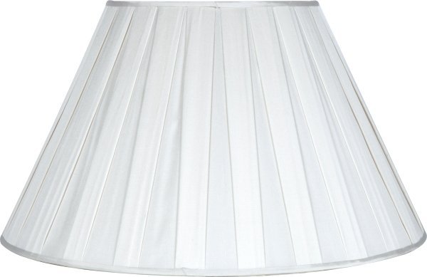 Wholesale Box Pleat Silk Empire Lamp Shade - (6) Shades per box - Lux Lamp Shades