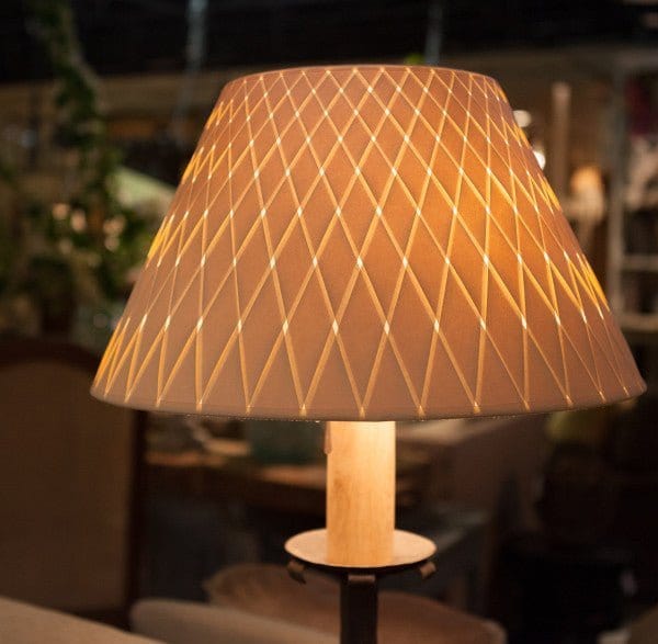 20" Woven Paper Lamp Shades - Lux Lamp Shades