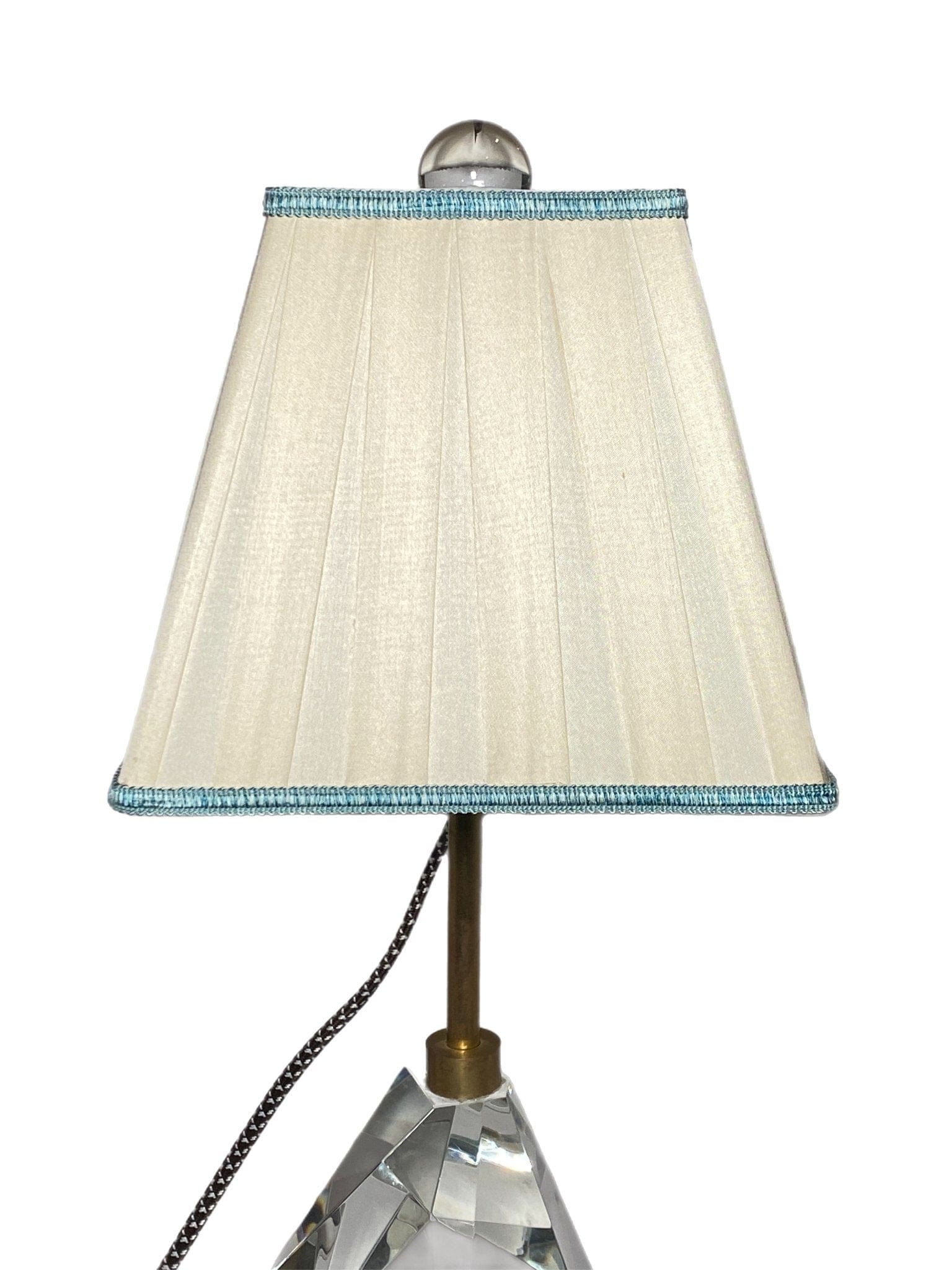 Silk pleated lamp shades for sales table lamps